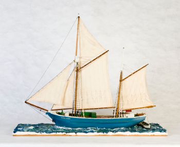 Ship model, Annie Watt  