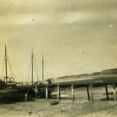 Nelcebee and ketch Lulu at Port Julia, about 1929, SA Maritime Museum Collection
